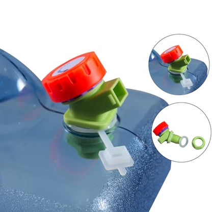 3.17 Gallon Water Container with Spigot, Portable Water Jug, No Leakage Camping Bucket with Tap, BPA Free Emergency Water Storage Tank for Camping, Vehicle, Car, Outdoor Hiking, Picnic