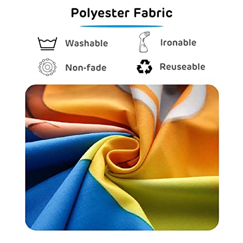 BELECO 6x4ft Fabric Under The Sea Backdrop - Great White Shark & Ocean Aquarium Background - Shark Theme Party Decorations & Birthday Photoshoot Studio Props - size: 6x4FT