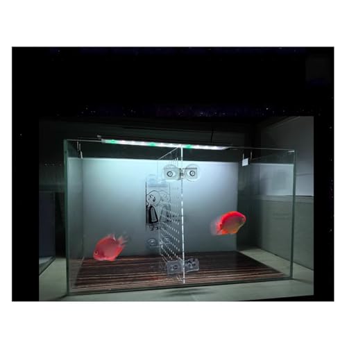 Aquarium Fish Tank Divider, Fish Tank Transparent Isolation Board Acrylic Separation Partition Network Partition Prevent Fish, Turtle Fight Attack Each Clear, - size: 35 X50cm