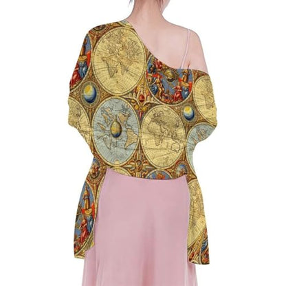 Chiffon Shawl Scarf Sarong And Sun Protective Shawl Long Lightweight Travel Scarf - color: Color136