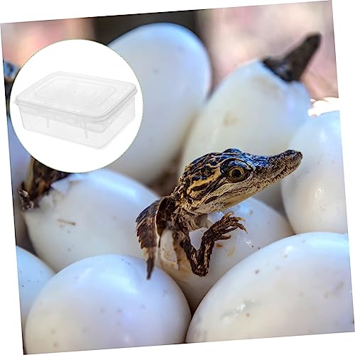 VICASKY 16-Compartment Plastic Reptile Egg Incubator and Hatchery Box for Breeding Geckos and Lizards Sturdy PET Supply for Hatching Reptile Eggs
