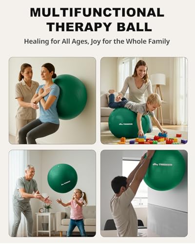 Trideer Exercise Ball for Physical Therapy, Core Strength, Stability & Balance Training, Swiss Ball for Yoga, Fitness & Rehabilitation - size: Standard Support-Medium (19-22 inches/48-55 cm)