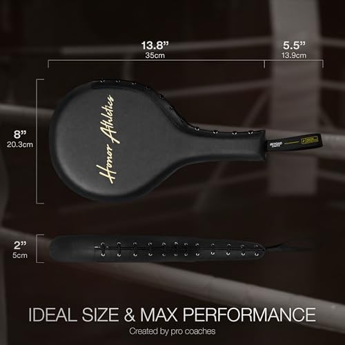 Honor Athletics Professional Boxing and MMA Punching Paddles (Pair)