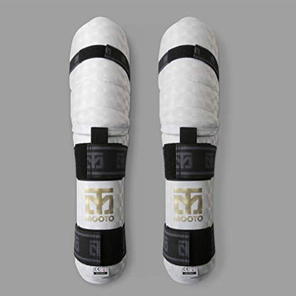 MOOTO Korea Taekwondo Extera S2 Arm & Elbow Protectors MMA Martial Arts Kickboxing Gym School Academy Team Match Training (2. S(Length:22cm or 0.72ft))