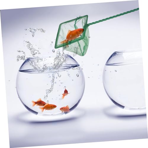 BESPORTBLE 4PCS Green Fishing Net Fine Mesh Aquarium Net for Fish Catching Soft Material for Fishermen Aquarium Care