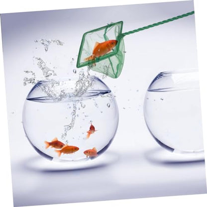 BESPORTBLE 4PCS Green Fishing Net Fine Mesh Aquarium Net for Fish Catching Soft Material for Fishermen Aquarium Care