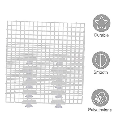 KESYOO 1 Set Aquarium Divider Isolation Board Fish Tank Supply with Suction Cups for Breeding Separating Aggressive Fish