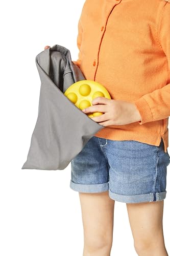 GONGE Tactile Sensory Discs - Starter Set - 10 Textured Stepping Discs, Sensory Exploration, Cognitive Development - Includes Blindfold - Ages 1+, Vibrant - color: Vibrant, style: 10 - Piece