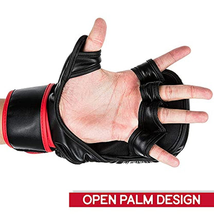 UFC 8oz MMA Sparring Gloves - color: Black, size: Small-Medium
