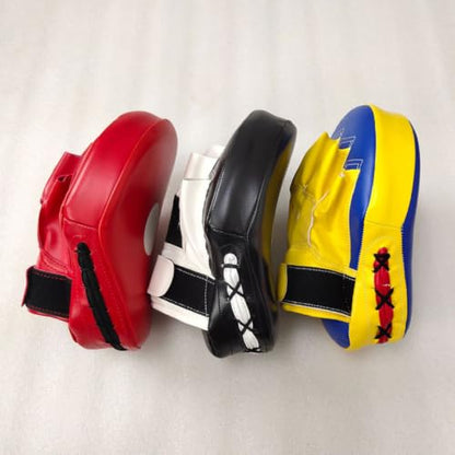 1pc Boxing Pad for Martial Arts Training Kickboxing Practice Focus Mitt with Premium Safety Material Curved Hand Target for Muay Thai MMA Sparring and Taekwondo Random Color