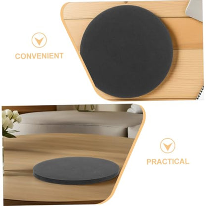 BESPORTBLE Fish Tank Mat Round Pad for Aquarium Non Slip Cushion with Shock Absorption for Stable Micro Landscape Bottles Durable Terrarium Pad for Fish Tank Safety