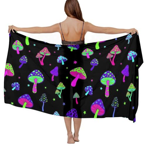 Chiffon Shawl Scarf Sarong And Sun Protective Shawl Long Lightweight Travel Scarf - color: Color299