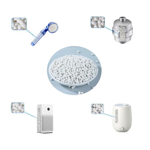 200 Gram Humidifier Cleaner Refill Replacement Nano Silver Ceramic Cleaning Ball for Humidifiers Demineralization Cartridge Containers Filters Fish Tank Purifies Water Eliminates Dust Odor