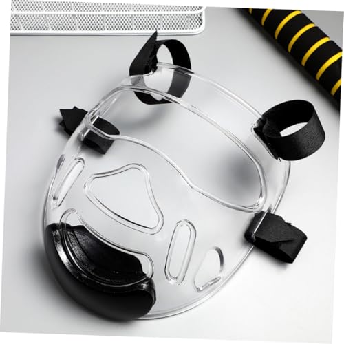 Hemoton 2pcs Taekwondo Face Protector Gear Detachable for Sparring Lightweight Martial Arts Headgear for Karate Training