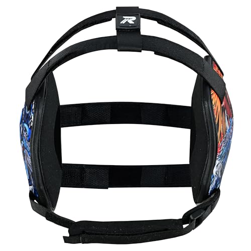 ROAR-INT Kid's Ear Guard BJJ Grappling Head Guard Adjustable Wrestling Headgear for Boys and Girls Earguard MMA Jiu Jitsu (Dragon) - color: Dragon