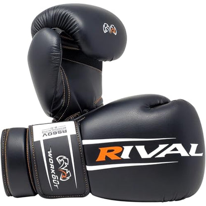 RIVAL Boxing RS60V 2.0 Workout Sparring Gloves, Hook and Loop Closure - Bigger Punching Surface for Maximum Protection - size: 18 oz.
