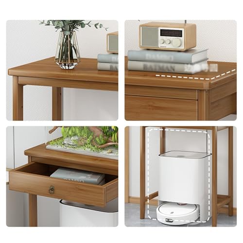 Cupboard Sweeping Organizer Robot Shelf Storage Cabinet Living Room Fish Tank Base Bracket(55x35x76cm) - size: 55x35x76cm