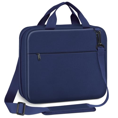 FINPAC Large Bible Cover for Men, Carrying Bible Bag Church Book Case - color: Navy