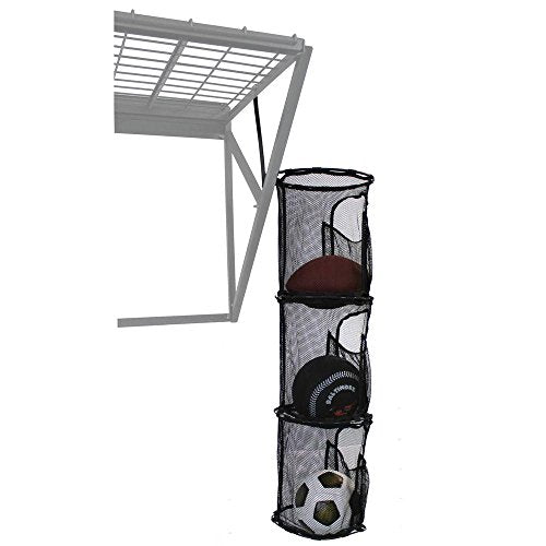 PROSLAT 63023 ProRack Ball Organizer, Black, 48"