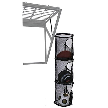 PROSLAT 63023 ProRack Ball Organizer, Black, 48"