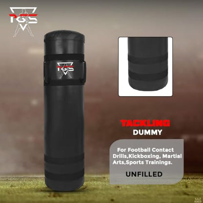 UNFILLED Football Tackling Dummy Heavy Duty - Great for Tackle Football Contact Drills, Kickboxing, Martial Arts & Sports Training.