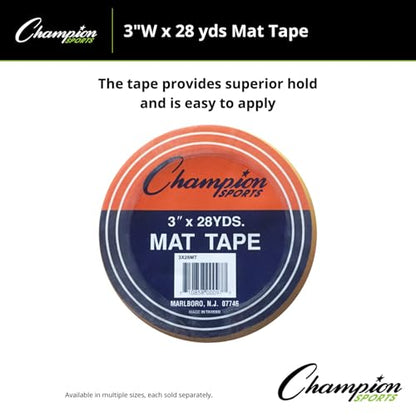 Champion Sports3x28yd Mat Tape - color: Tape, size: 3" x 28 yds