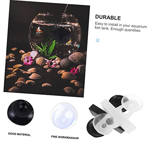 UPKOCH 20pcs Aquarium Divider Isolation Holders for Fish Tank Compartmentalization Easy Installation Safe for Fish Compatible Glass Panels