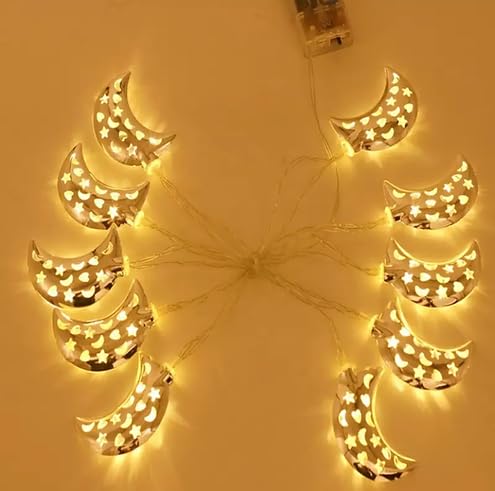 Metal Lantern String Lights LED 5ft &10ft (10 Ft) - size: 10 Ft
