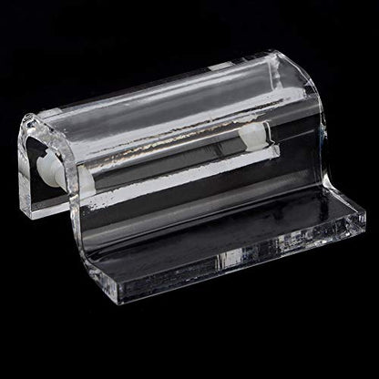 Aramox Acrylic Clip Holder Support Clamp for Aquarium Glass Cover, Sturdy Bracket for Fish Tank, Holds 6-12mm Glass, AquariumFish Tank Accessory