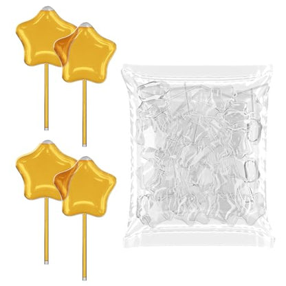 [Star Style] Vabiooth 50Pcs 4mL Cupcakes Disposable Plastic Transfer Pipettes Liquid Dropper for Chocolate or Strawberries Cupcakes, Ice Cream, Mini Cakes, Waffles, Children's Painting - size: 50pcs, style: Star Style