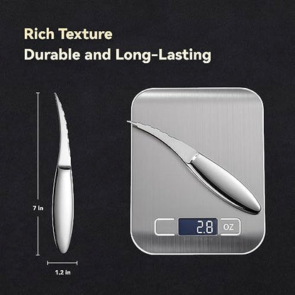 Shrimp Deveiner Tool Stainless Steel Shrimp Deveining Tool Seamless Shrimp Peeler and Deveiner Tool Efficient Shrimp Peeler and Shrimp Cleaner Shrimp Knife for Easy Shrimp Deveining