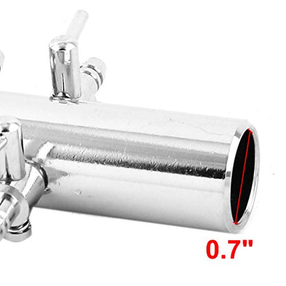 uxcell Aquarium 18 Way Inline Manifold Air Flow Pump Tubing Splitter Lever Control Valve