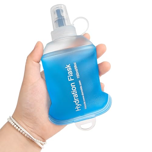 GUYI GYGYL Soft Flask, Collapsible Water Bottle for Sports, 150ml Blue - color: 150ml Blue