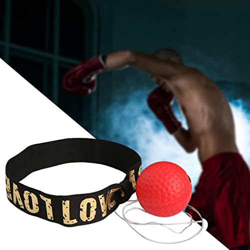 Boxing Reflex Ball Headband MMA Boxing Equipment Boxing Gear Punching Speed Boxing Ball on Strings for Workout Agility Home Gym Women Men