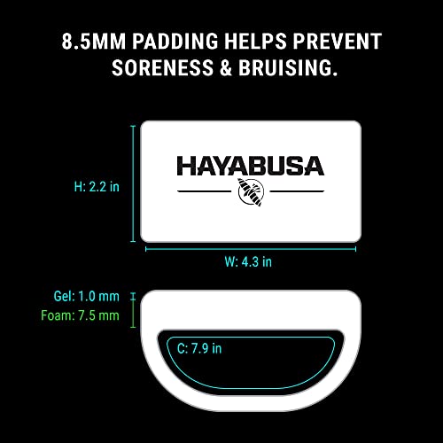 Hayabusa Boxing Knuckle Guards - color: White, size: Large-X-Large