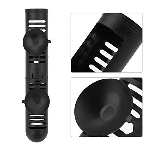 GOTOTOP Fish Heater Protective Case, Aquarium Fish Heater Protective Case Detachable Designed Cover with Suction Cups(No. 2 Protective Sleeve 30.55 cm Long) - size: No. 2 protective sleeve 30.55 cm long