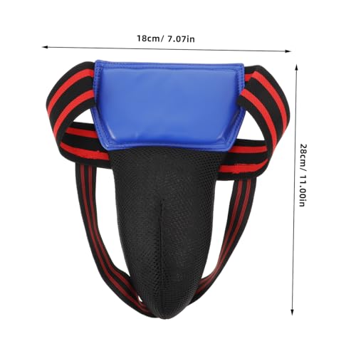 Kids Boxing Groin Guard Protector Ventilated Athletic Cup for Taekwondo Martial Arts Comfortable Crotch Protector for Boys for Sparring and Combat Sports