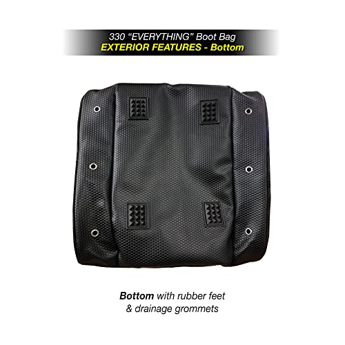 Athalon Everything Boot Bag/Backpack - color: Midnight Black