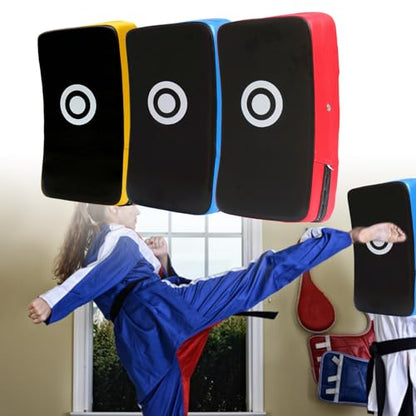 Boxing Pad Taekwondo Pad Kicking Targets for Striking Karate Strikes Punching Shield - color: blue edge