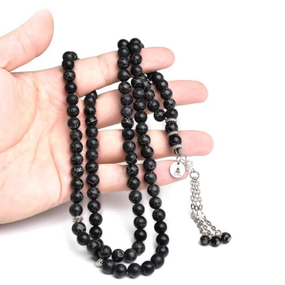 Islamika Premium Tasbih Prayer Beads (2-Pack) – 99 Prayer Counter for tasbeeh | Muslim Misbaha سبحه مسبحة | Eid Ramadan Gift for Men | Islamic Prayer Jewelry | Prayer Beads Islam