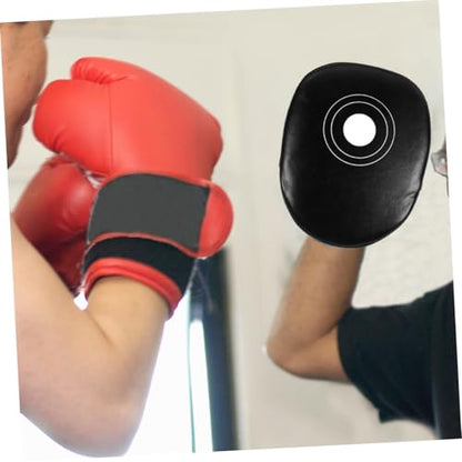 KOMBIUDA Muay Thai Boxing Hand Pad Kickboxing Strike Shield Curved Focus Mitt for Taekwondo Karate Training Sparring