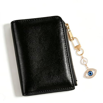 XGALBLA Small Evil Eye Keychains Initial Letter Key Chains for Women Men Car Key Bag Purse Charm- Good Luck Amulet Protection - color: Evil Eye 2-a
