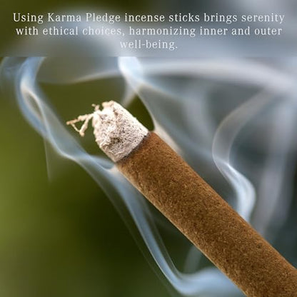 KarmaPledge Palo Santo Incense Sticks, Burn Time 45-60 Min, 100 Sticks - color: Palo Santo, size: 100 Hand Dipped Sticks