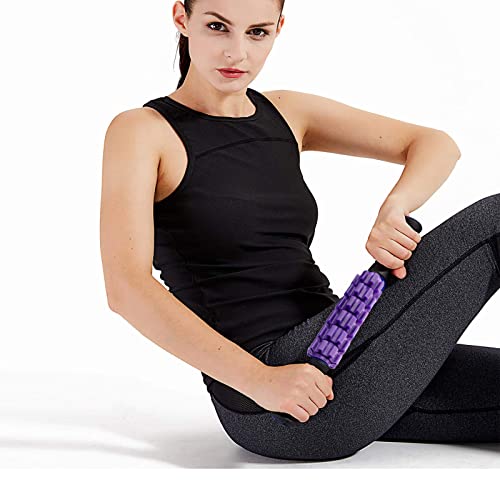 Muscle Roller Stick Massager for Leg & Body, Lymphatic Body Roller Liposuction Massager Stick Relief Sore Muscle Tightness for Athletes, Yoga, Physical Therapy Liposuction