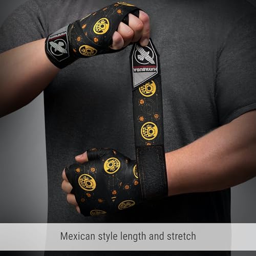 Hayabusa Marvel Hero Elite Mexican Style Boxing Hand Wraps for Men & Women - color: Thanos
