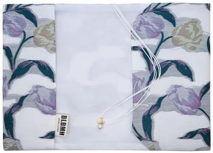 BLBMH 10x7 Fabric Book Covers for Hardcover Paperbacks Bible - Tulip - color: Tulip