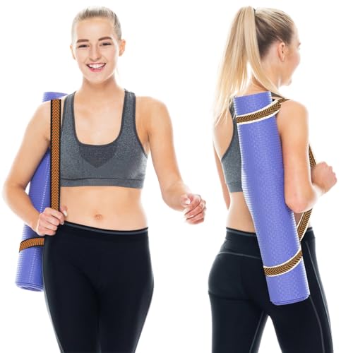 6 Packs Yoga Strap for Stretching Yoga Belt Adjustable Straps for Non Elastic Stretching Strap Exercise Straps for Pilates - color: Arrow Style