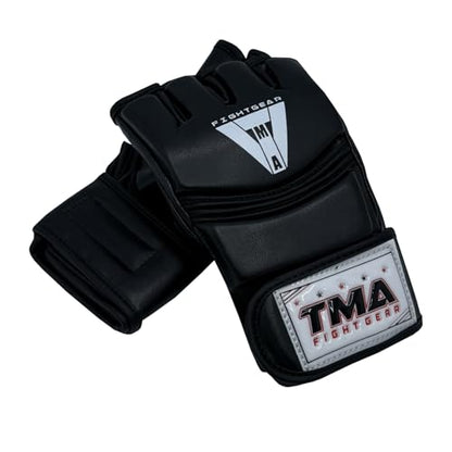 TMA MMA Gloves, for Training Grappling Punching Bag, Kickboxing Gloves, MMA Training Gloves, MMA Sparring Gloves - size: Small-Medium