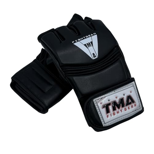 TMA MMA Gloves, for Training Grappling Punching Bag, Kickboxing Gloves, MMA Training Gloves, MMA Sparring Gloves - size: Large-X-Large