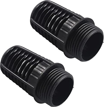 1 Inch Threaded Suction/Overflow Strainer, Screen Strainer 1 Inch (2 Pcs)